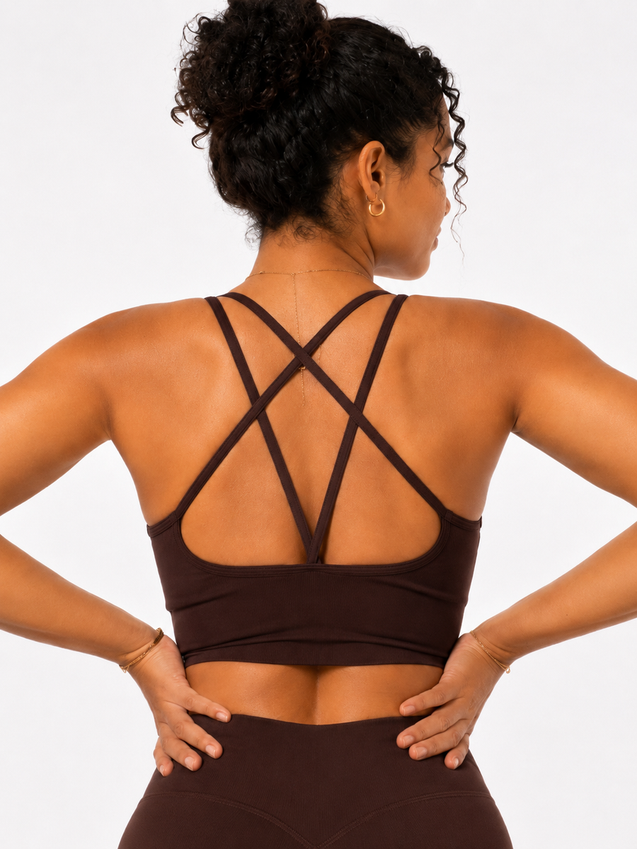 Seamless Top Brown