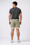 Performance Shorts Beige and White