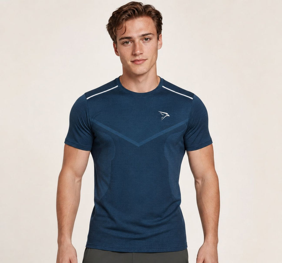 Sculpt shirt Blue